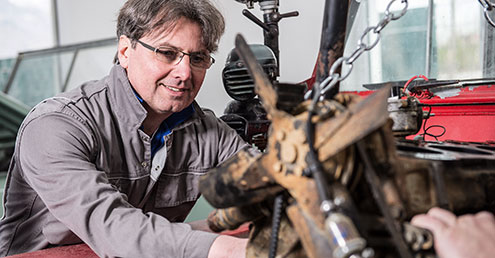 Heritage Motors Austria Werkstatt Oldtimer Hallein