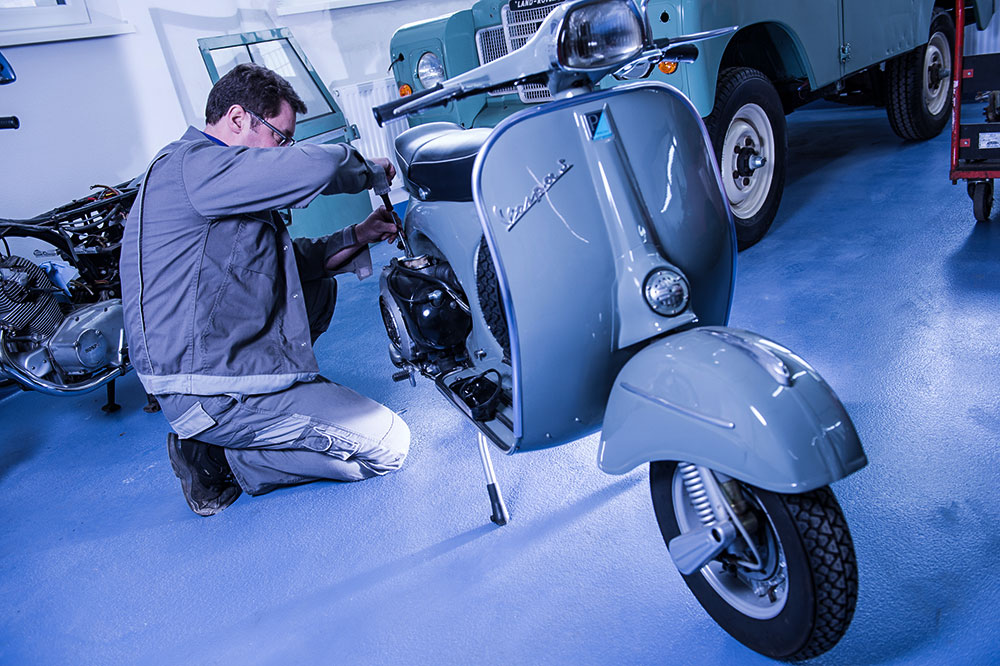 Heritage Motors Austria Werkstatt Oldtimer Hallein